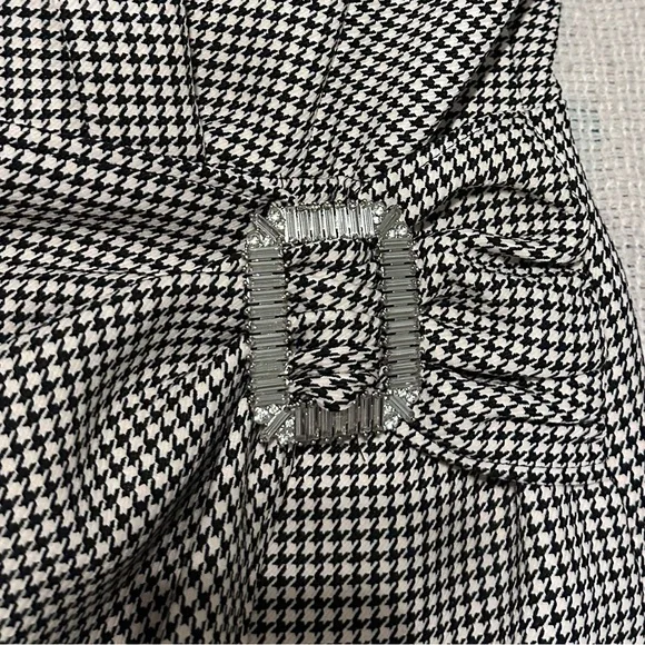 Black and White Checkered Dress - Picture 2 of 3